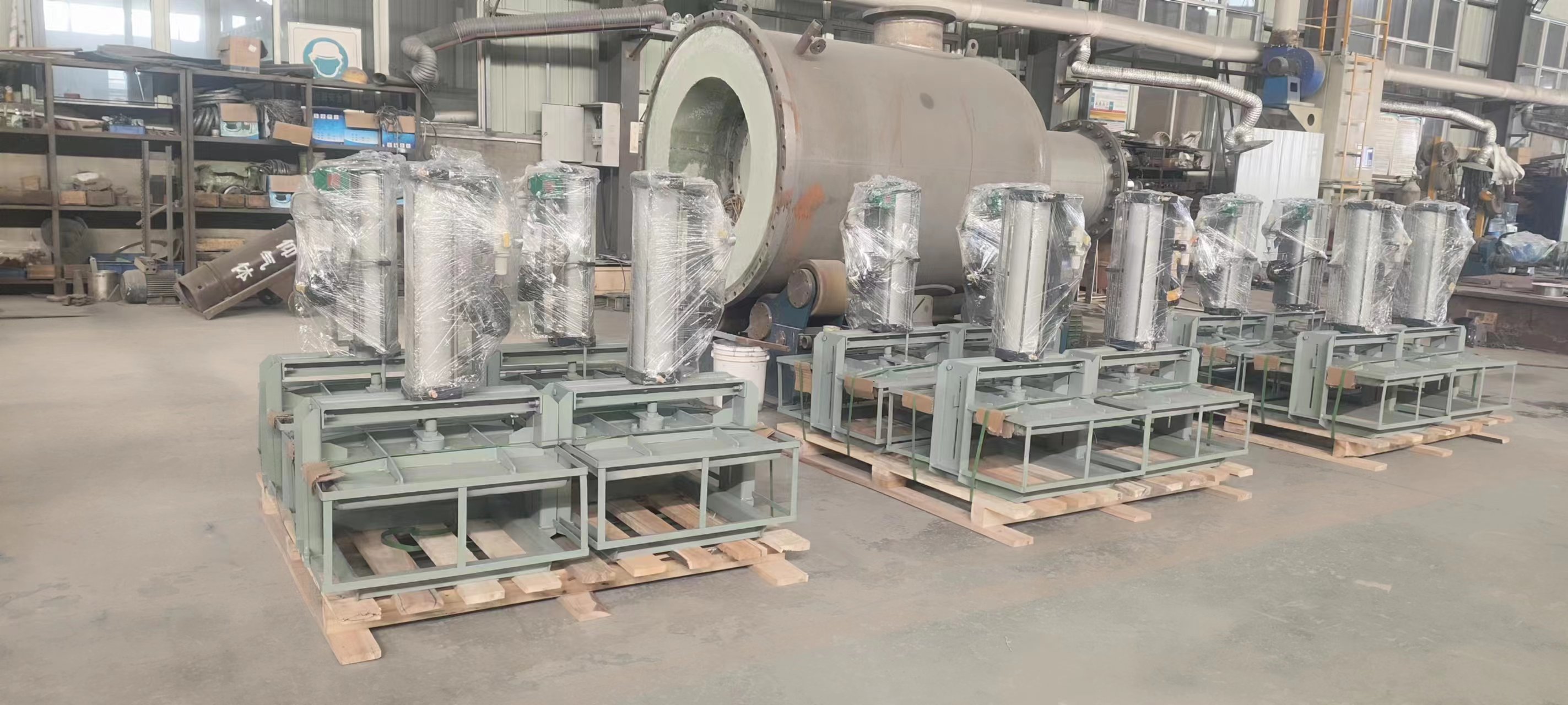 寧夏客戶煙道擋板及補償器準備發貨